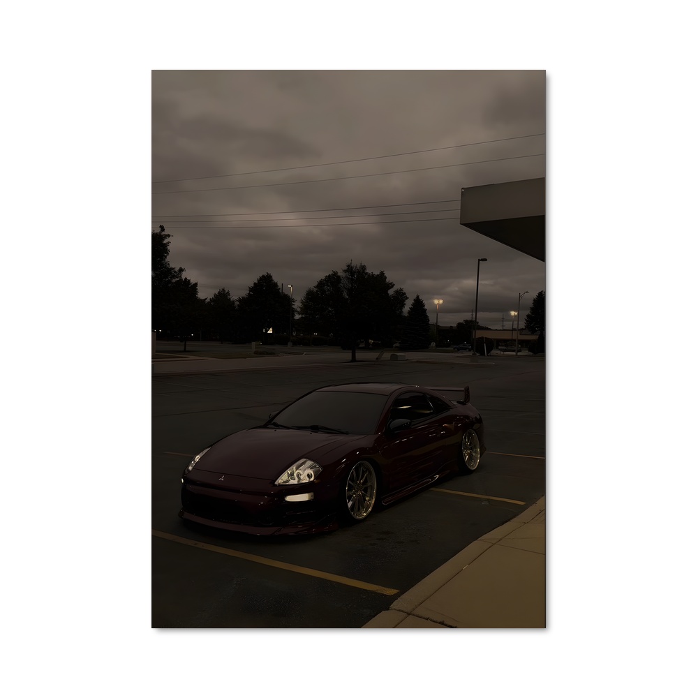 Poster Parking Éclipse